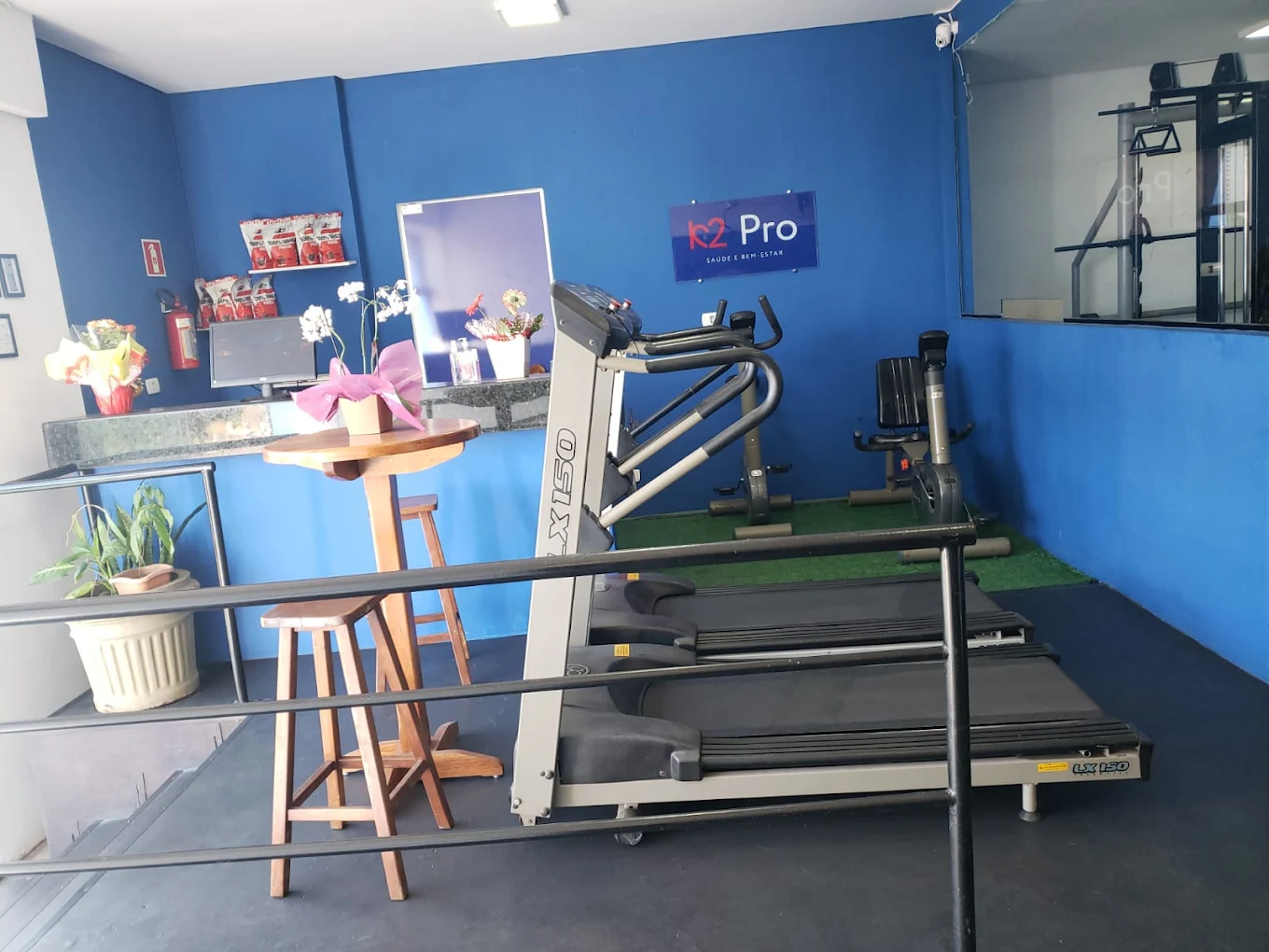 Área de musculação